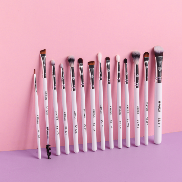 Buy Pro Blend 14 Pcs Eye Makeup Brush Set with Pouch