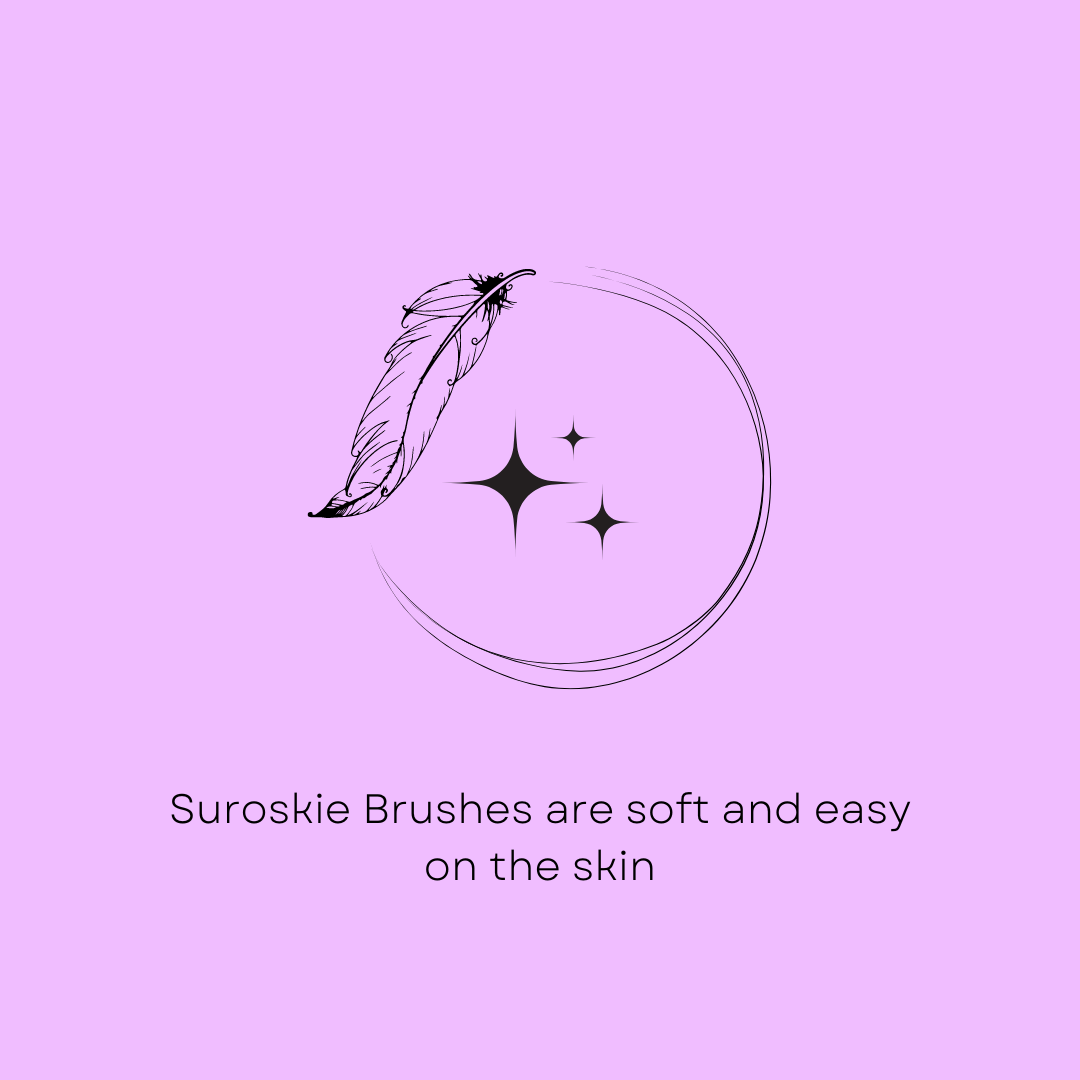 Soft Suroskie 9 Piece Brush Set with Pouch