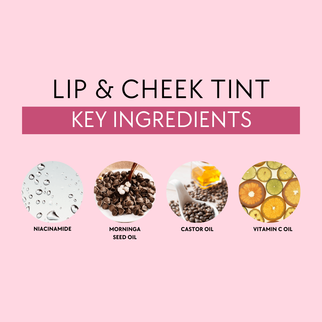 Key Ingredients of Suroskie Lip & Cheek Tint